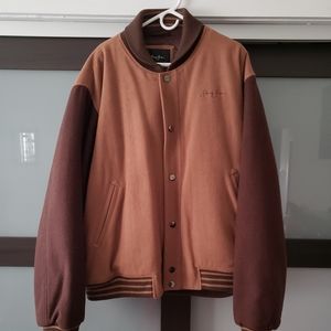 Mens Sean John wool bomber coat